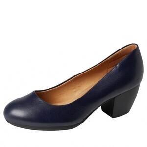 NEW COMFORTIVA women's amora pump - wide in peacoat navy